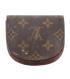 Louis Vuitton Monogram Porte Monnaie Coin Purse, &pound;90, Accessories, Brown, Canvas, Back view